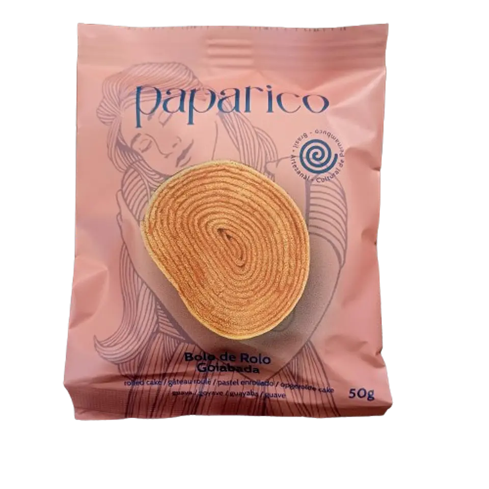 Bolo de Rolo Paparico  Goiabada 50g 1