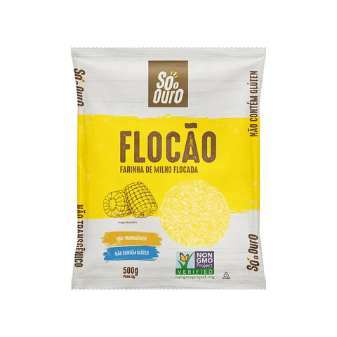 Flocão de Milho Só o Ouro 500g 