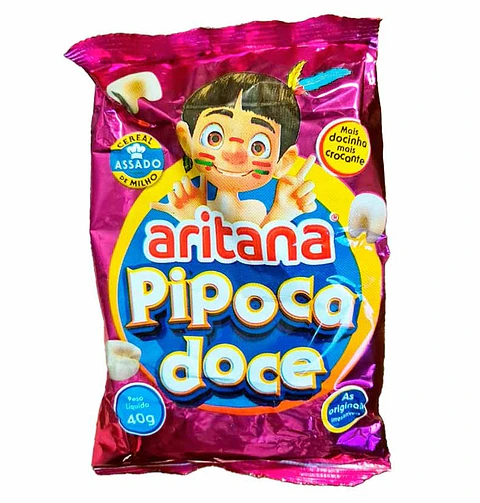 Pipoca Doce Aritana 40g
