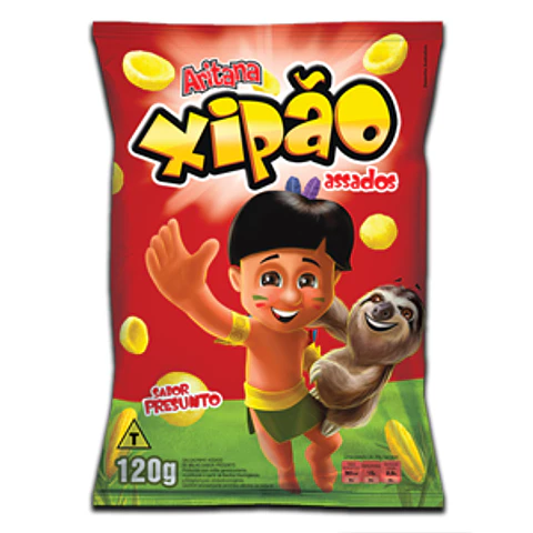 Salgadinho Xipão Presunto 120g