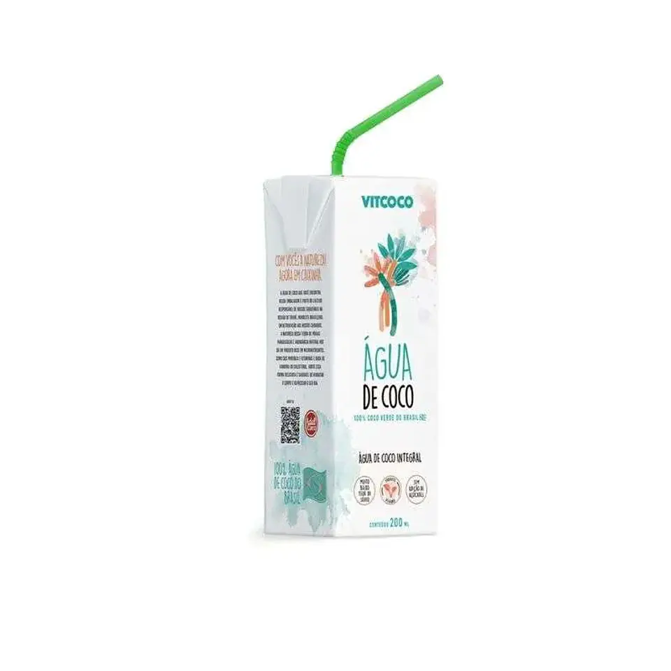 Água de Coco Integral Vitcoco 200ml 1