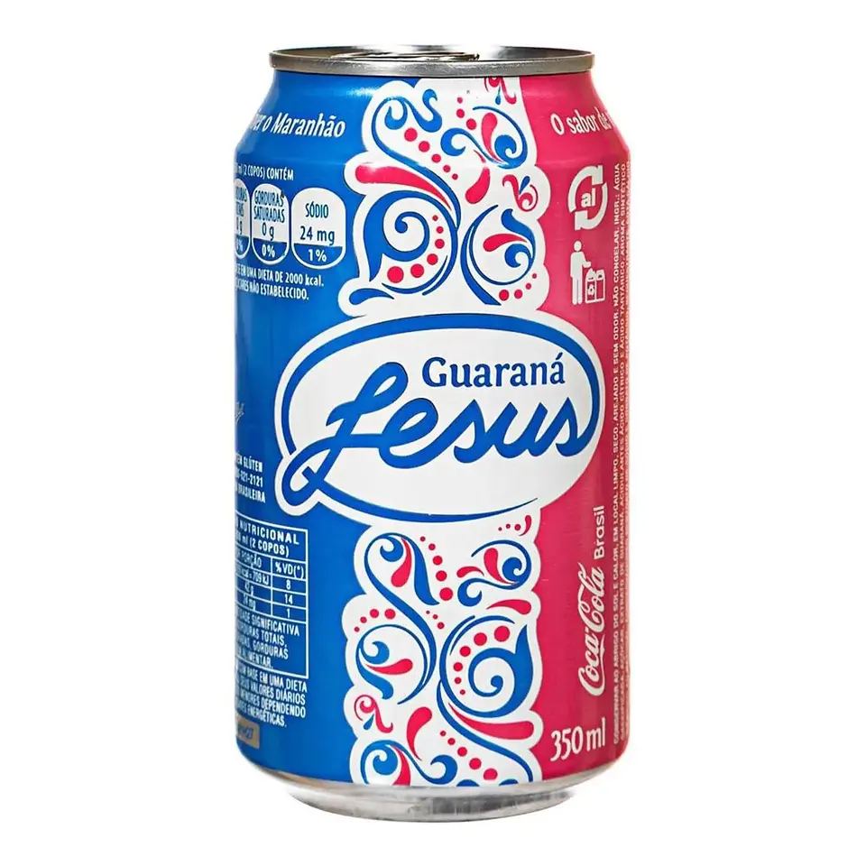 Guaraná Jesus Lata 310ml 1