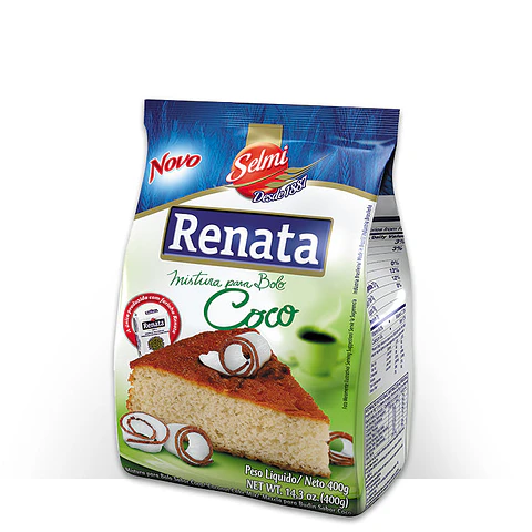Mistura de Bolo Sabor Côco - Renata 400g
