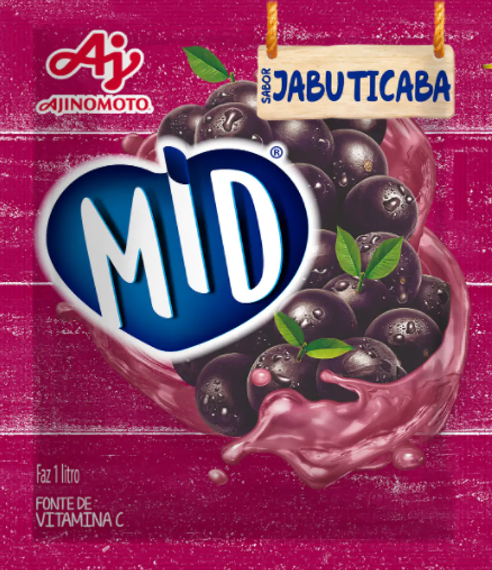 Refresco em pó MID Jabuticaba 25g 1