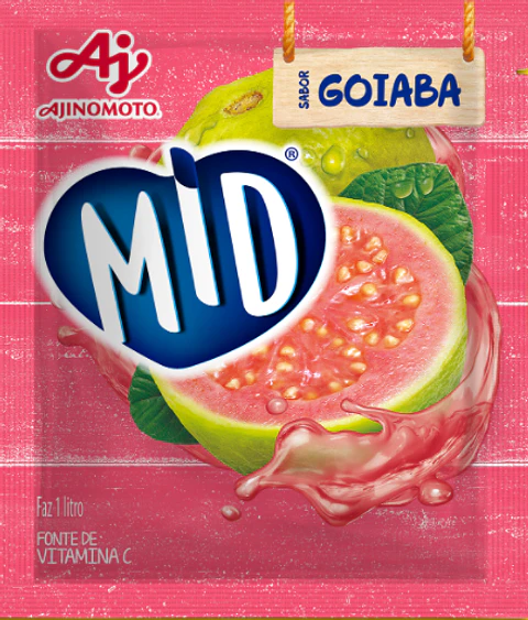 Refresco em pó MID Goiaba 25g