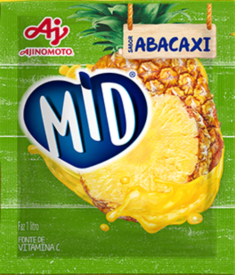 Refresco em pó MID Abacaxi 25g