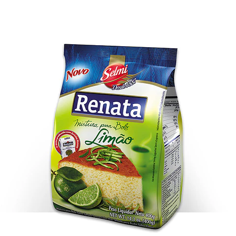 Mistura de Bolo Sabor Limão - Renata 400g