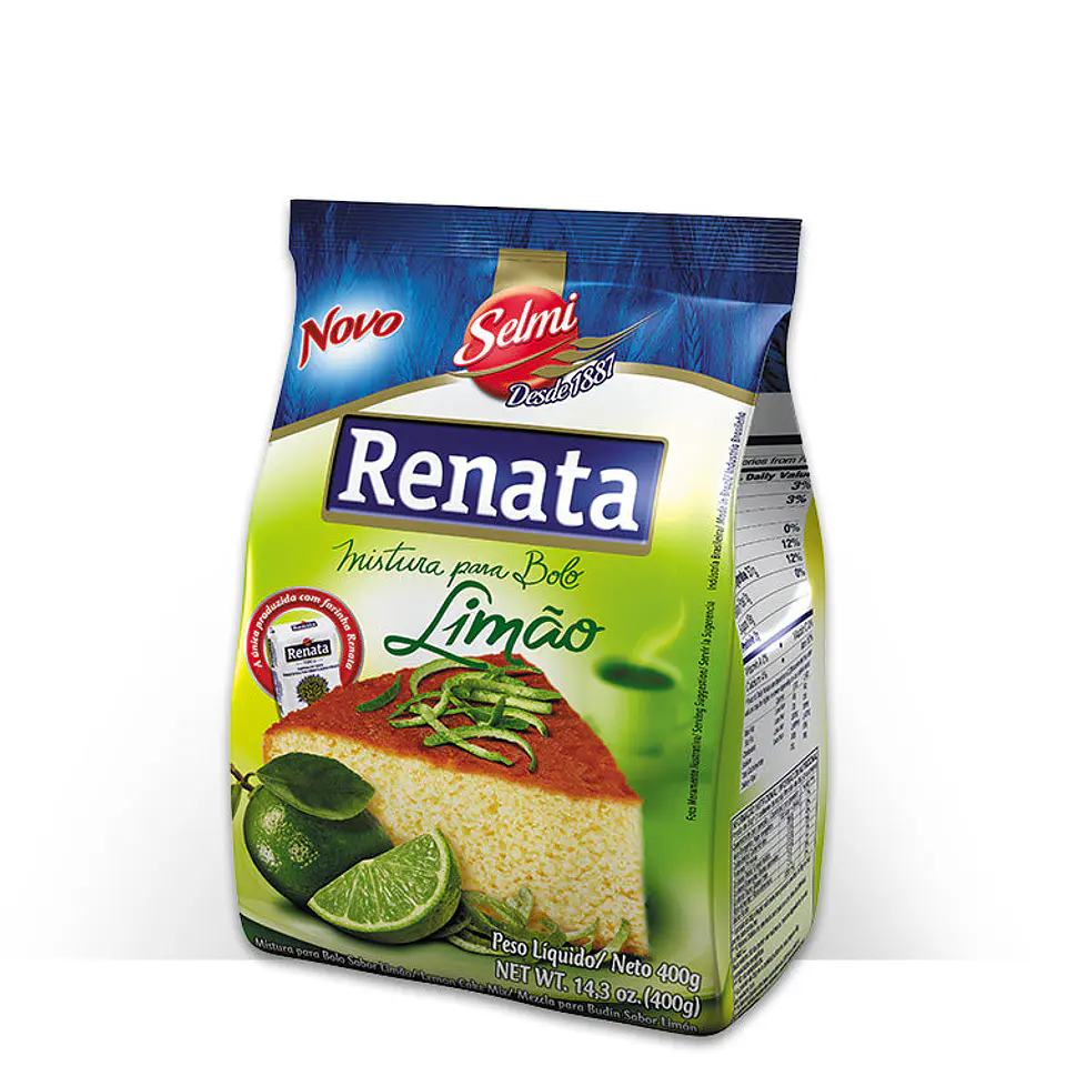 Mistura de Bolo Sabor Limão - Renata 400g 1