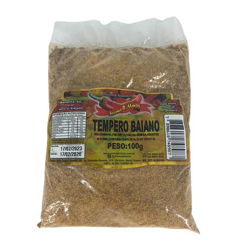 Tempero Baiano - Aroma d'Minas • 100 G