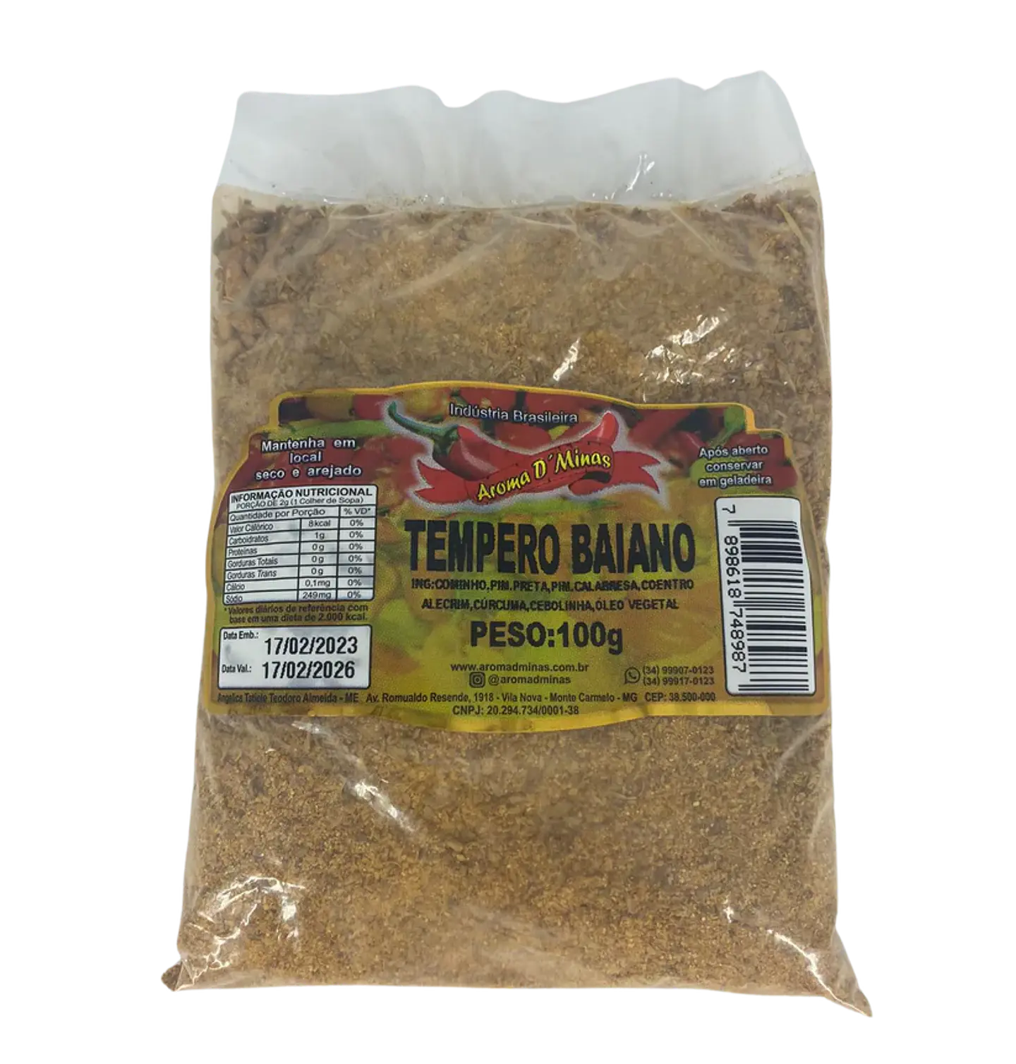 Tempero Baiano - Aroma d'Minas • 100 G 1
