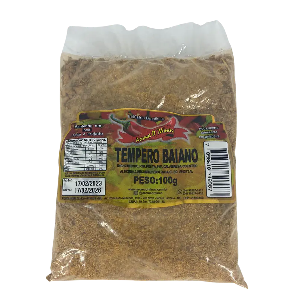 Tempero Baiano - Aroma d'Minas • 100 G 1