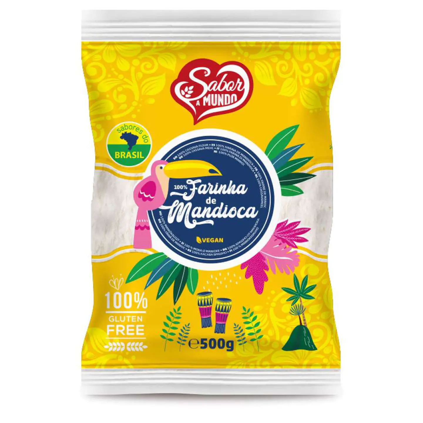 Farinha de Mandioca (Sabor a Mundo) 500g 1