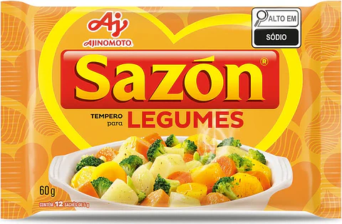 Tempero pronto p/legumes 60g