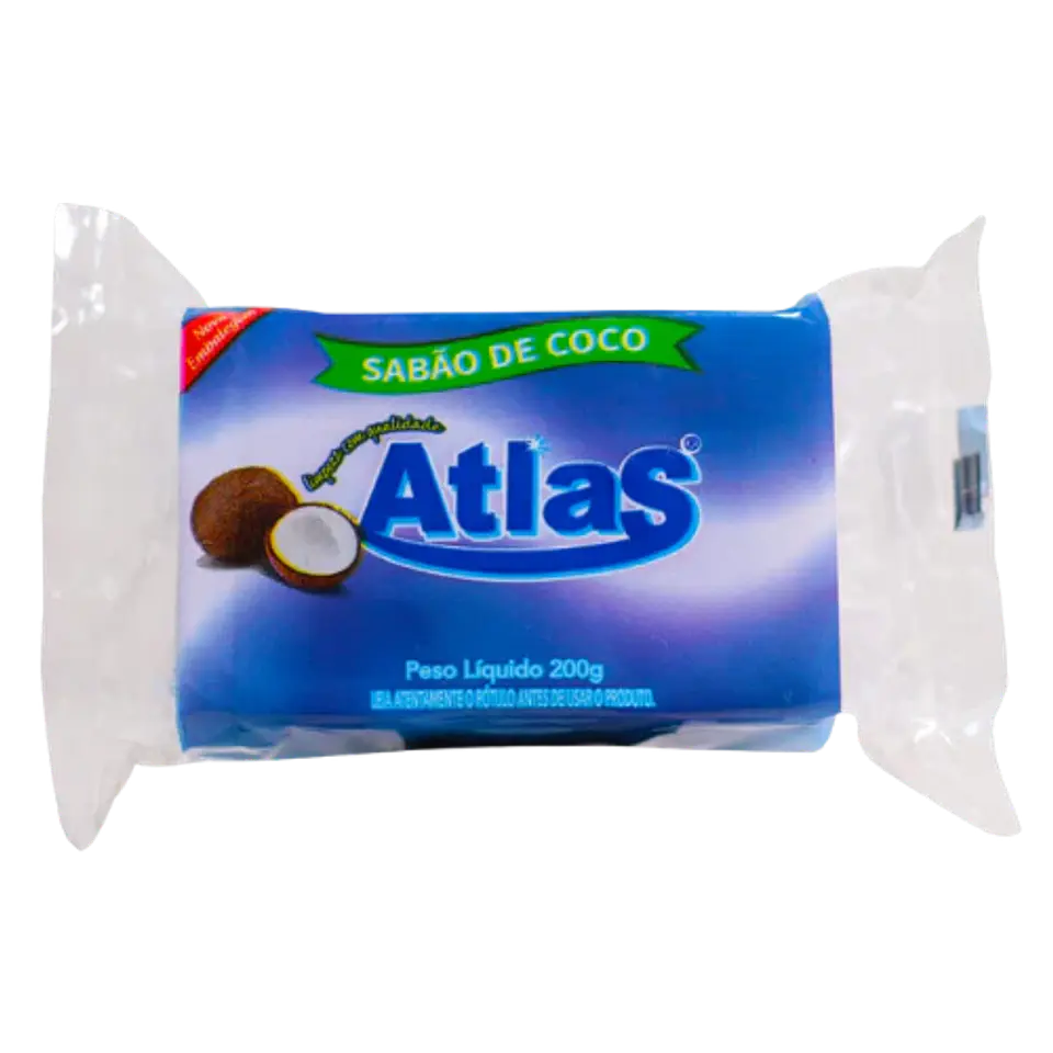 Sabão em Barra ATLAS Coco 200g 1