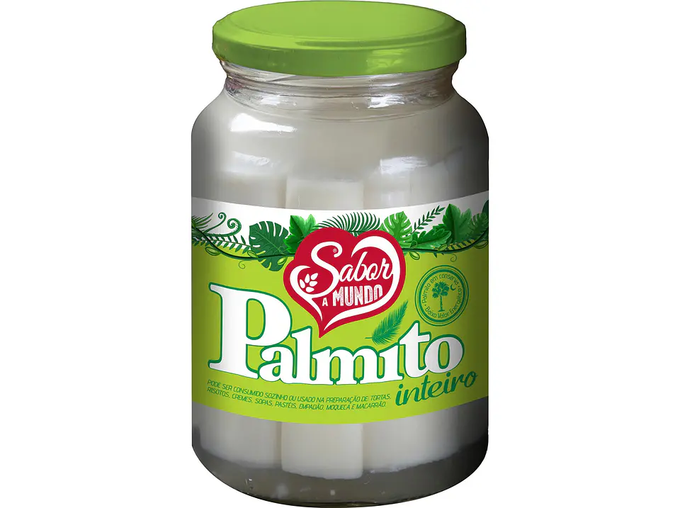 Palmito Inteiro Sabor A Mundo 405G 1