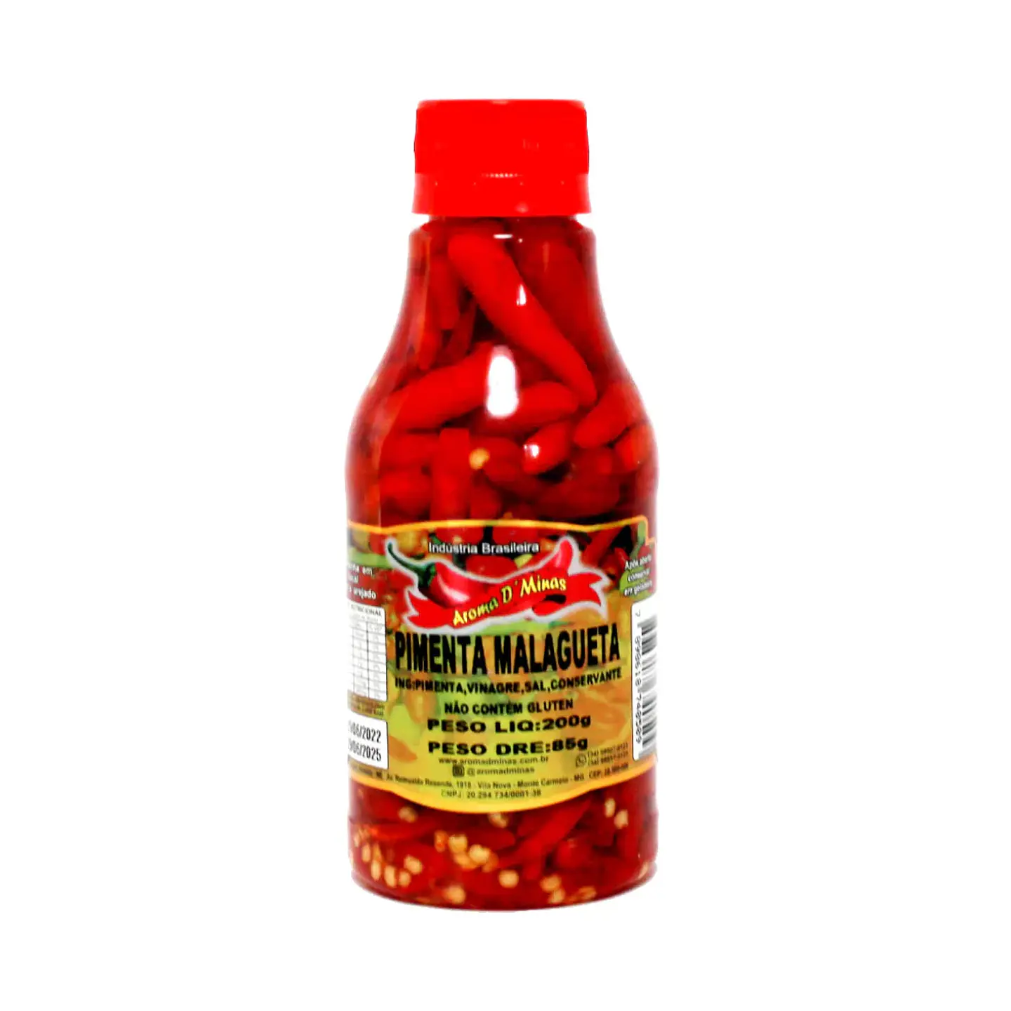Pimenta Malagueta Aroma D'Minas 200g 1
