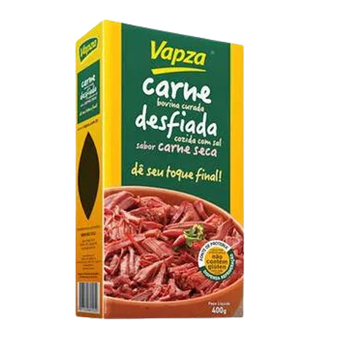 Carne Seca Desfiada - Vapza • 400 G