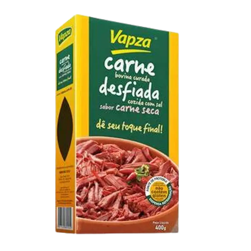 Carne Seca Desfiada - Vapza • 400 G 1