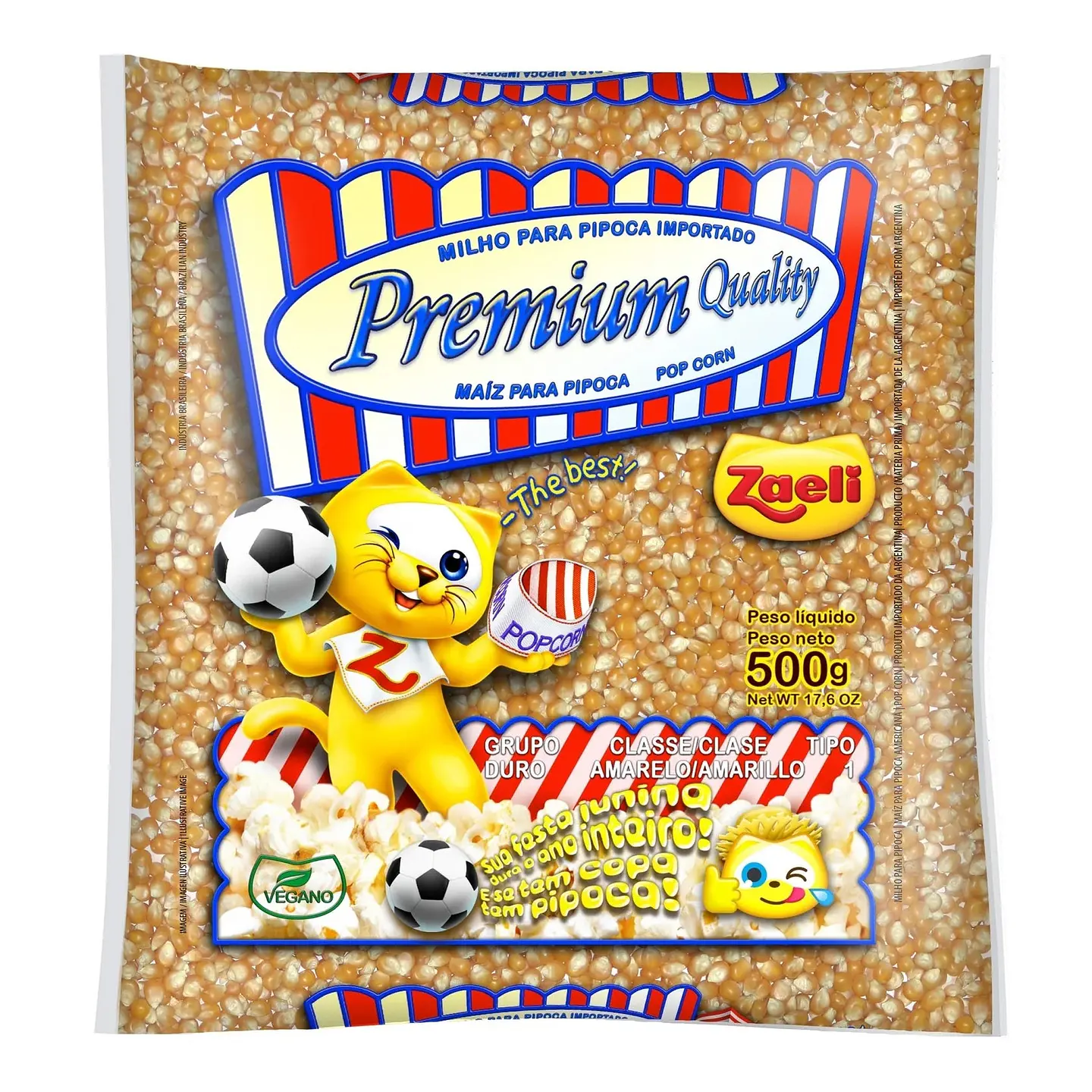 Milho para Pipoca Americana Premium Zaeli 500g 1