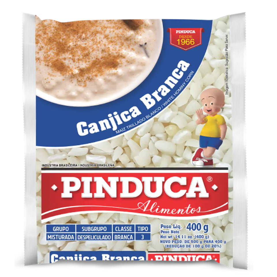 Canjica Branca - Pinduca 400g 1