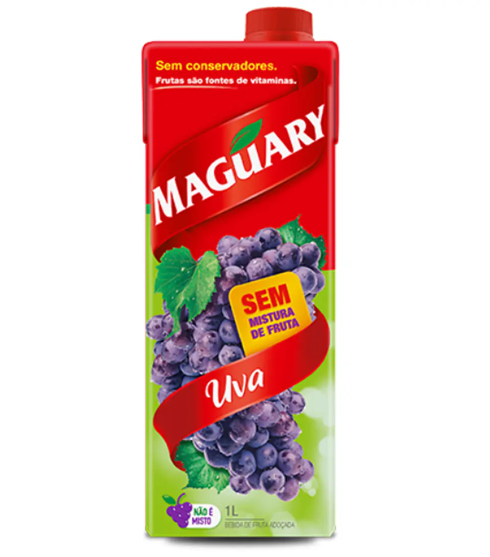 Suco Pronto p/ beber Uva Maguary 1L 1