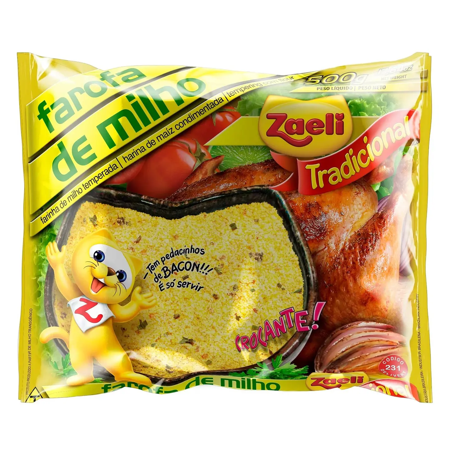 Farofa Milho Zaeli 500g 1