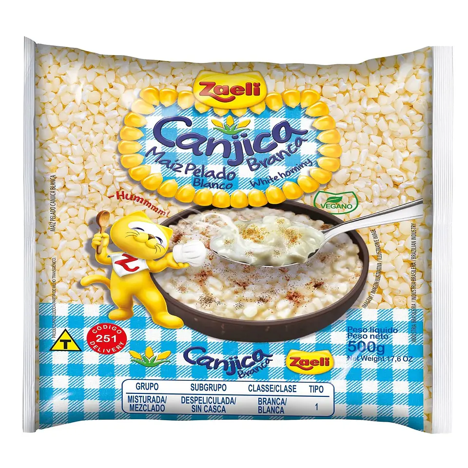 Canjica Branca Zaeli 500g 1