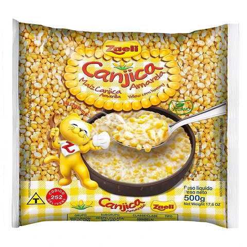 Canjica Amarela Zaeli 500g