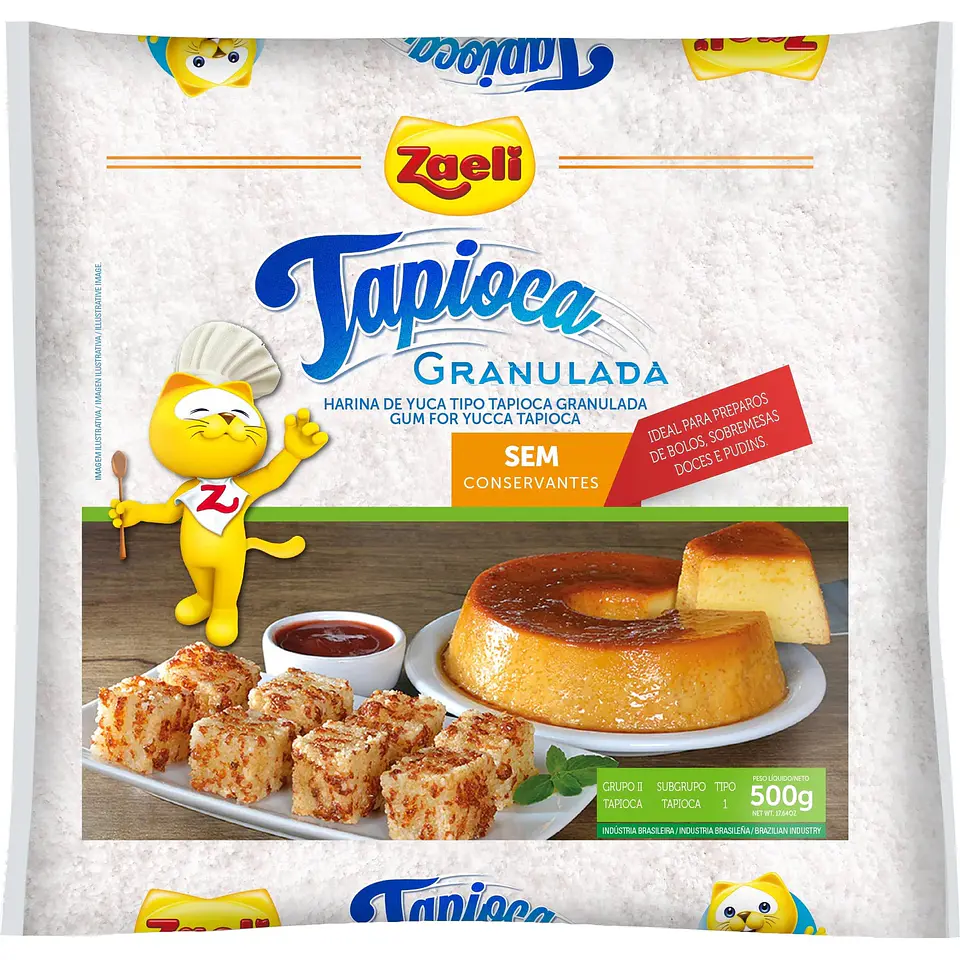 Tapioca Granulada Zaeli 500g 1
