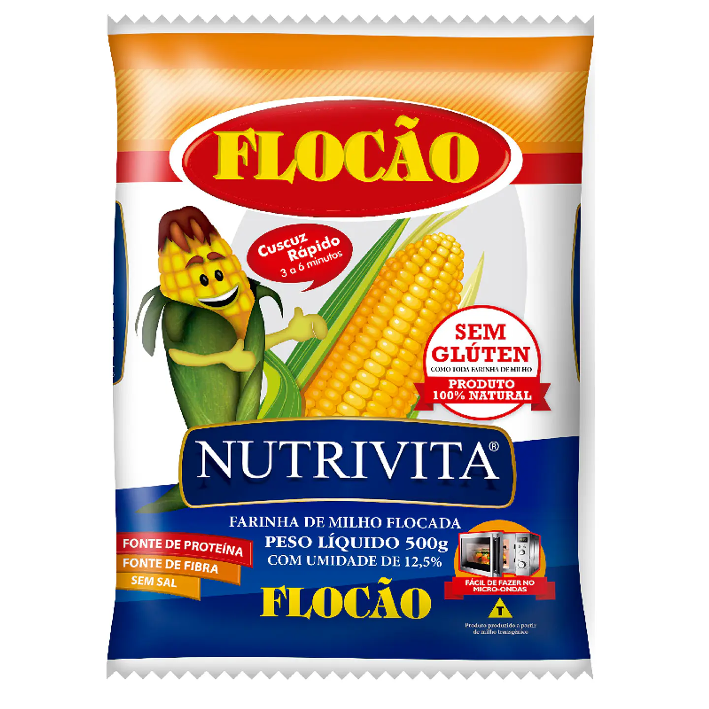 Flocão de Milho - Nutrivita 500g 1