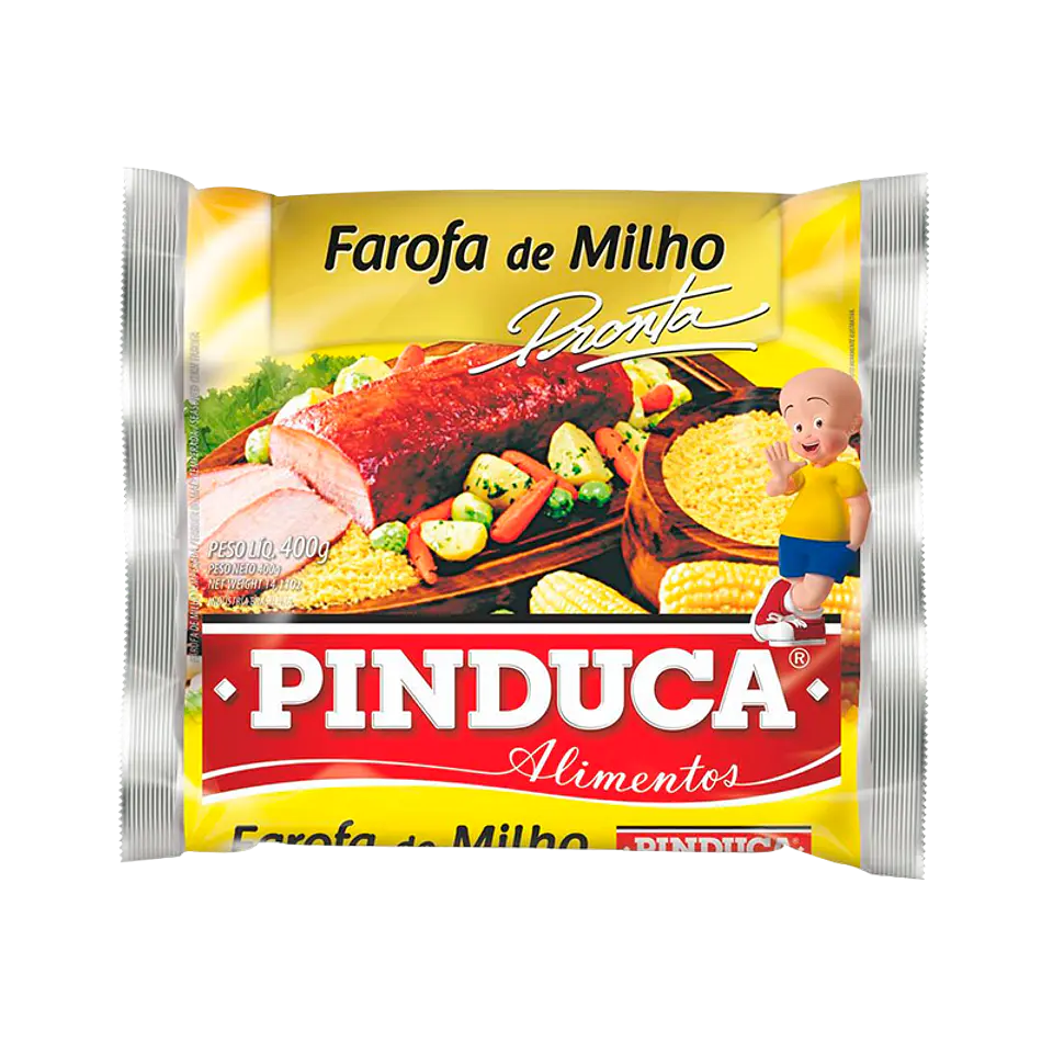 Farofa de Milho - Pinduca 400g 1