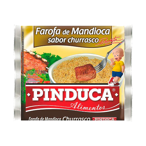 Farofa de Mandioca Churrasco - Pinduca 250g