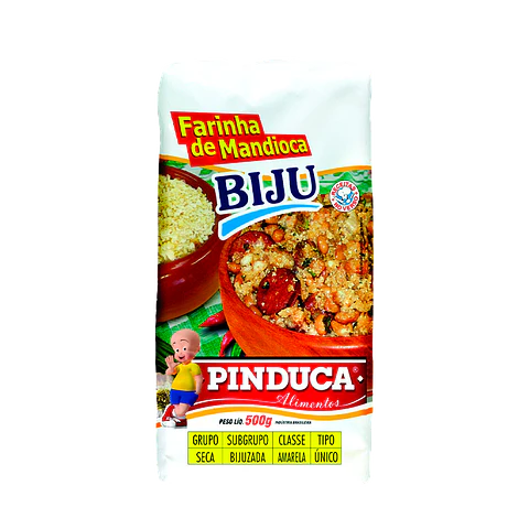 Farinha de Mandioca Biju - Pinduca 500g