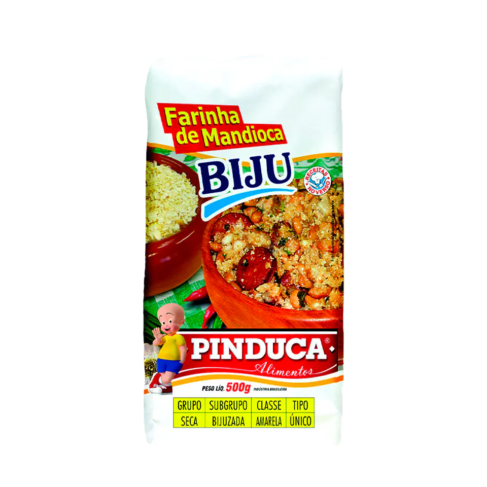 Farinha de Mandioca Biju - Pinduca 500g 1