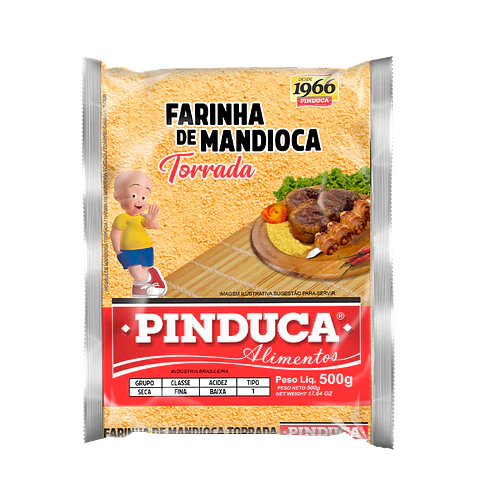 Farinha de Mandioca Torrada - Pinduca 500g