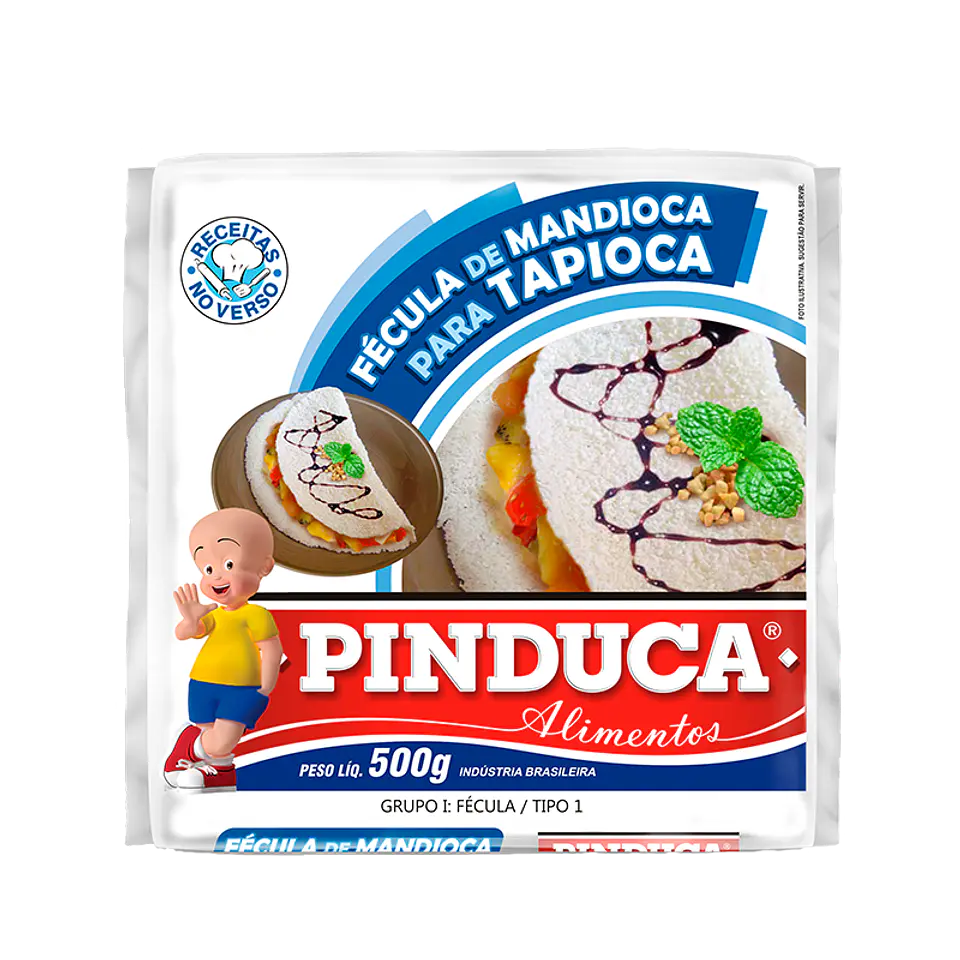 Fécula de Mandioca para Tapioca - Pinduca 500g 1