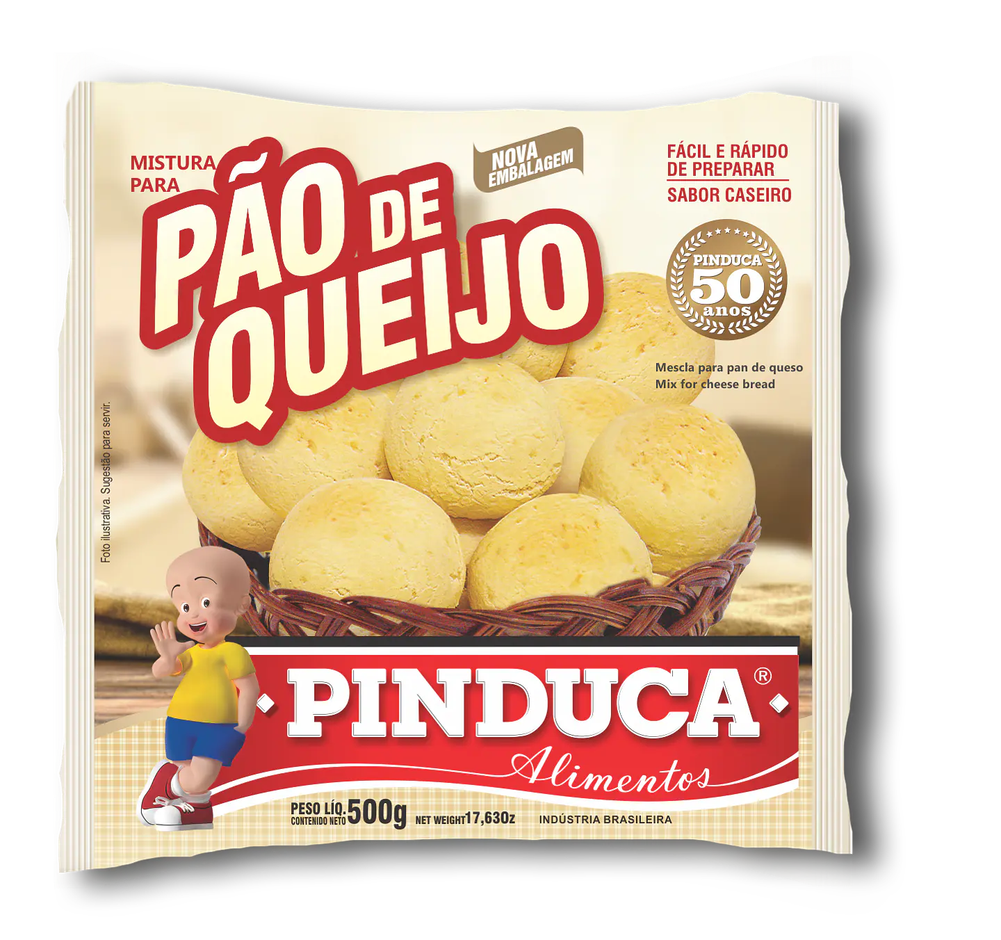 Mistura para Pão de Queijo - Pinduca 500g 1