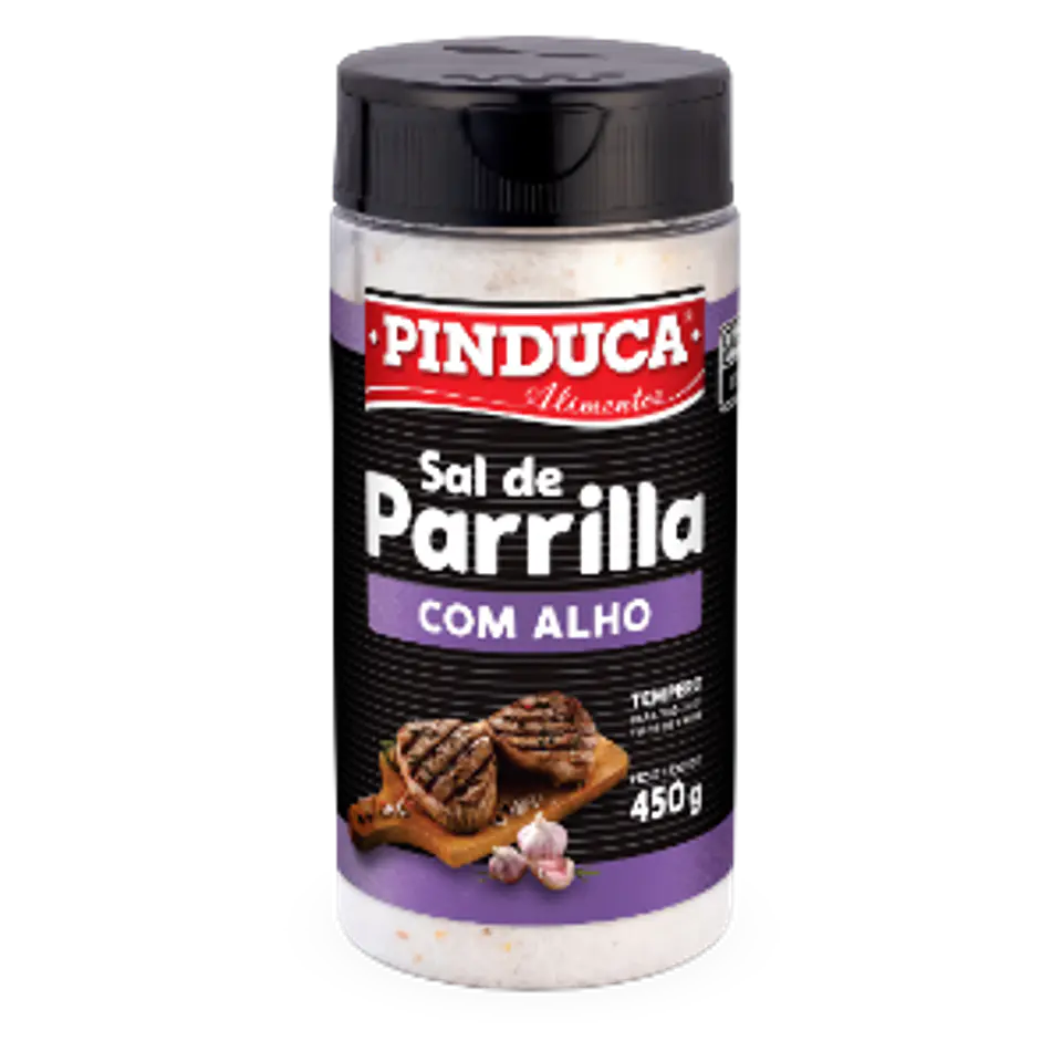 Sal de Parrilla C/ Alho Pinduca 450g 1