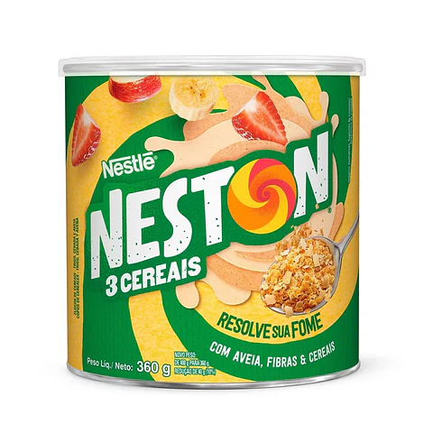 Neston 3 Cereais Nestlé LT 360g