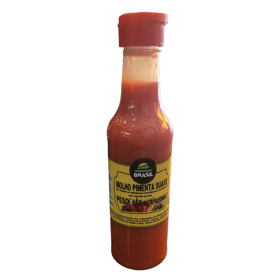 Molho Pimenta Suave - Pedaços do Brasil 150ml 1