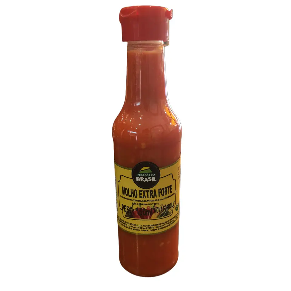 Molho Pimenta Extra Forte - Pedaços do Brasil 150ml 1