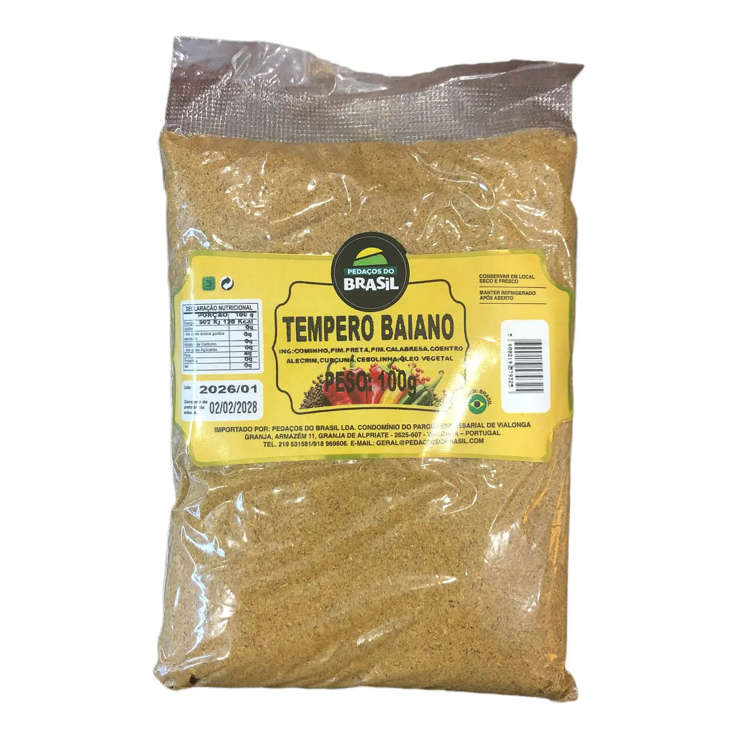 Tempero Baiano - Pedacos do Brasil 100g 1