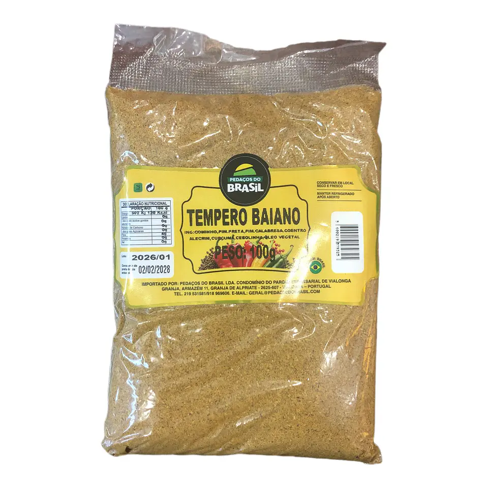 Tempero Baiano - Pedacos do Brasil 100g 1