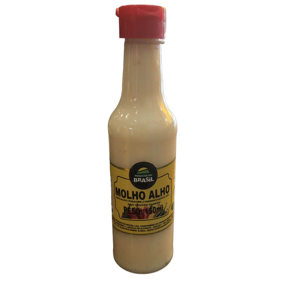 Molho Alho - Pedacos do Brasil 150ml 1