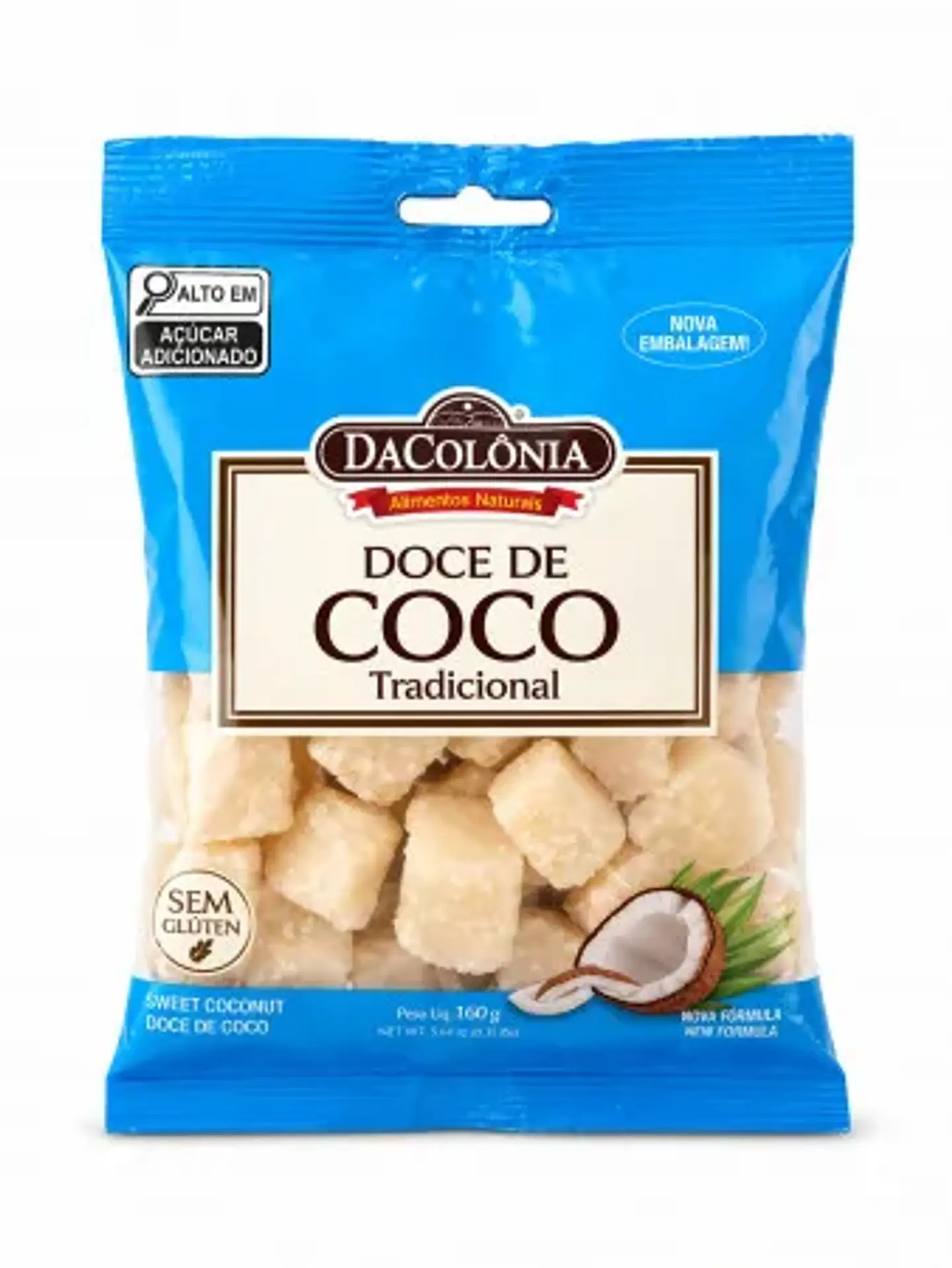 Rapadurinha Dacolônia Doce De Coco 160g 1
