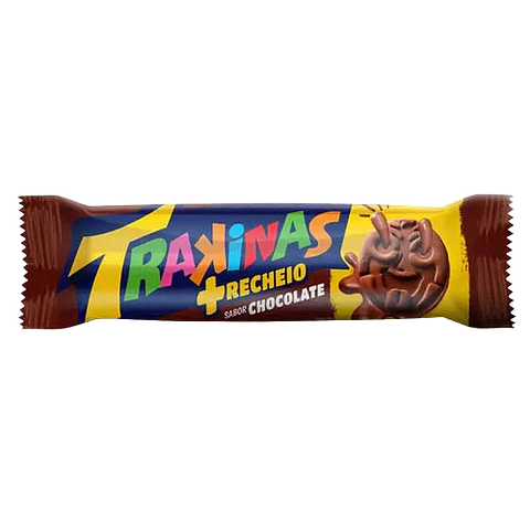 Biscoito Trakinas Chocolate - 126g