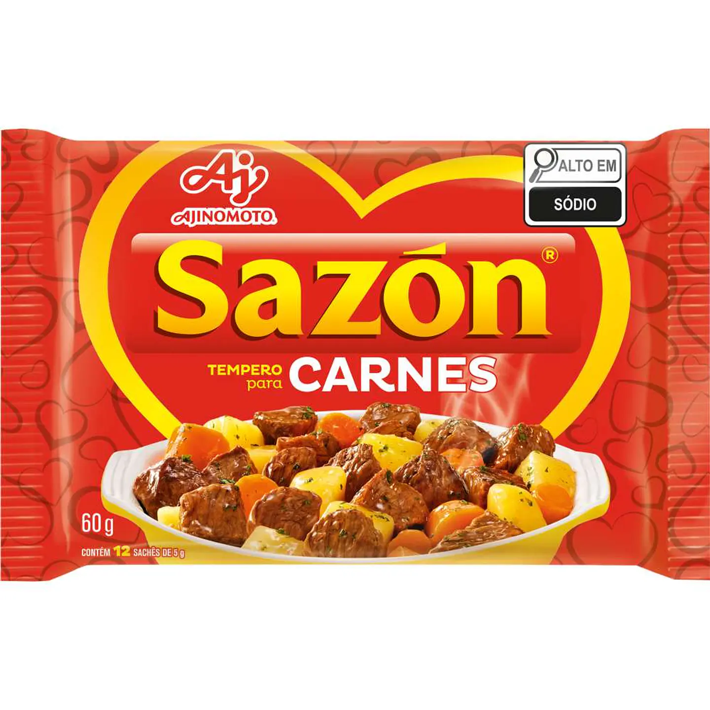 Tempero pronto p/carne 60g 1
