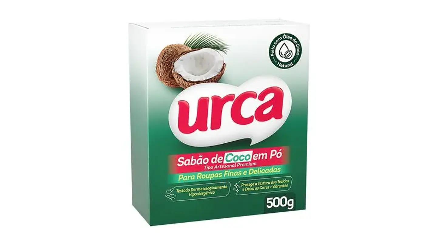 Sabão de Côco em pó Urca 500g 1