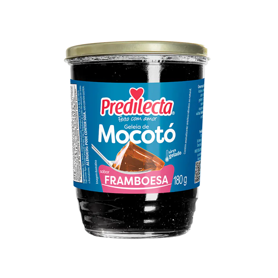 Geléia de Mocotó Framboesa - Predilecta 180g 1