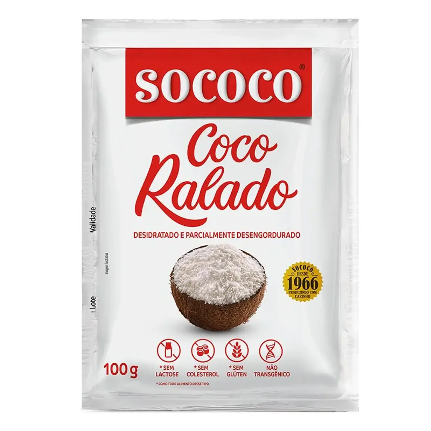 Coco Ralado Sococo 100g 1